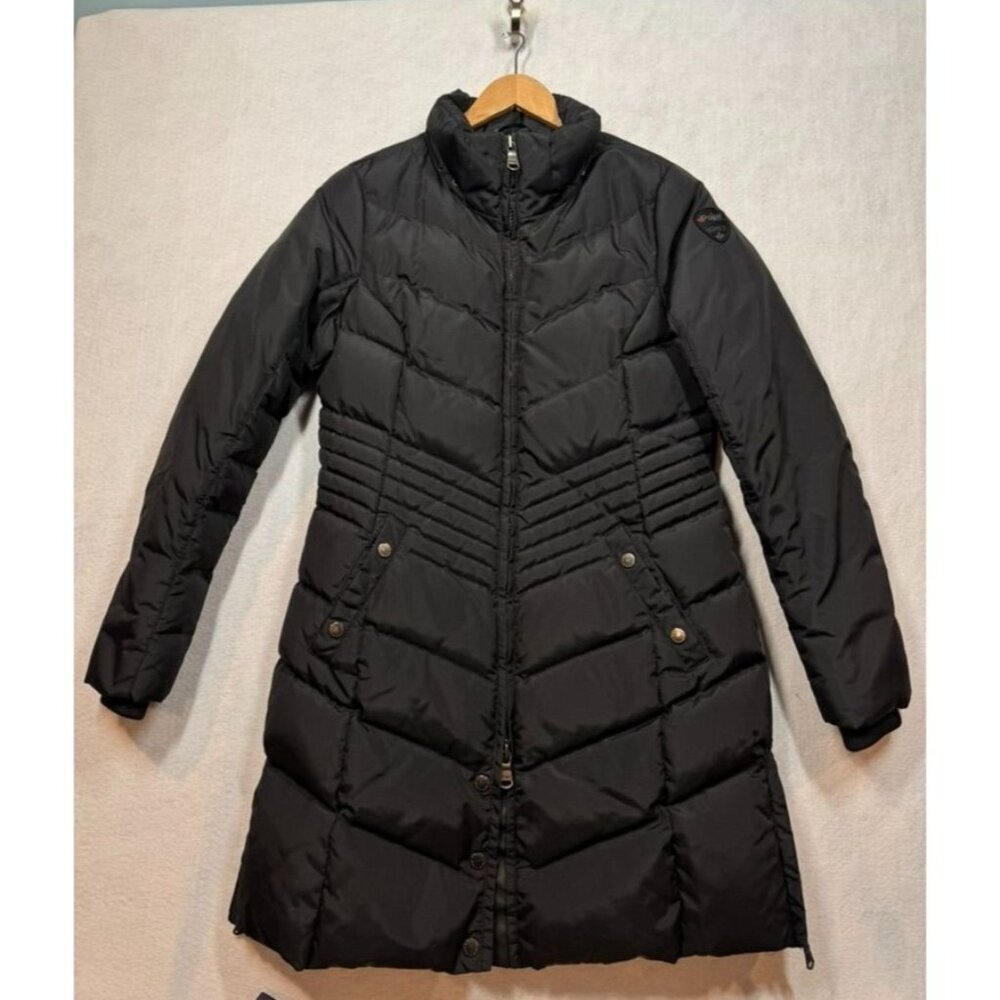 Pajar Canada Brooklyn Parka Jacket Quilted Black Insulated Coat Women's Medium M